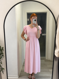 VALERIA KLEID – Rose Pink