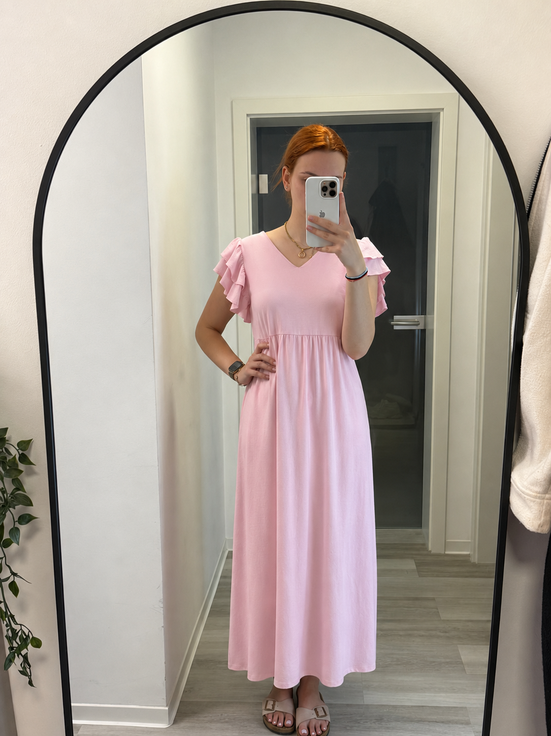 VALERIA KLEID – Rose Pink