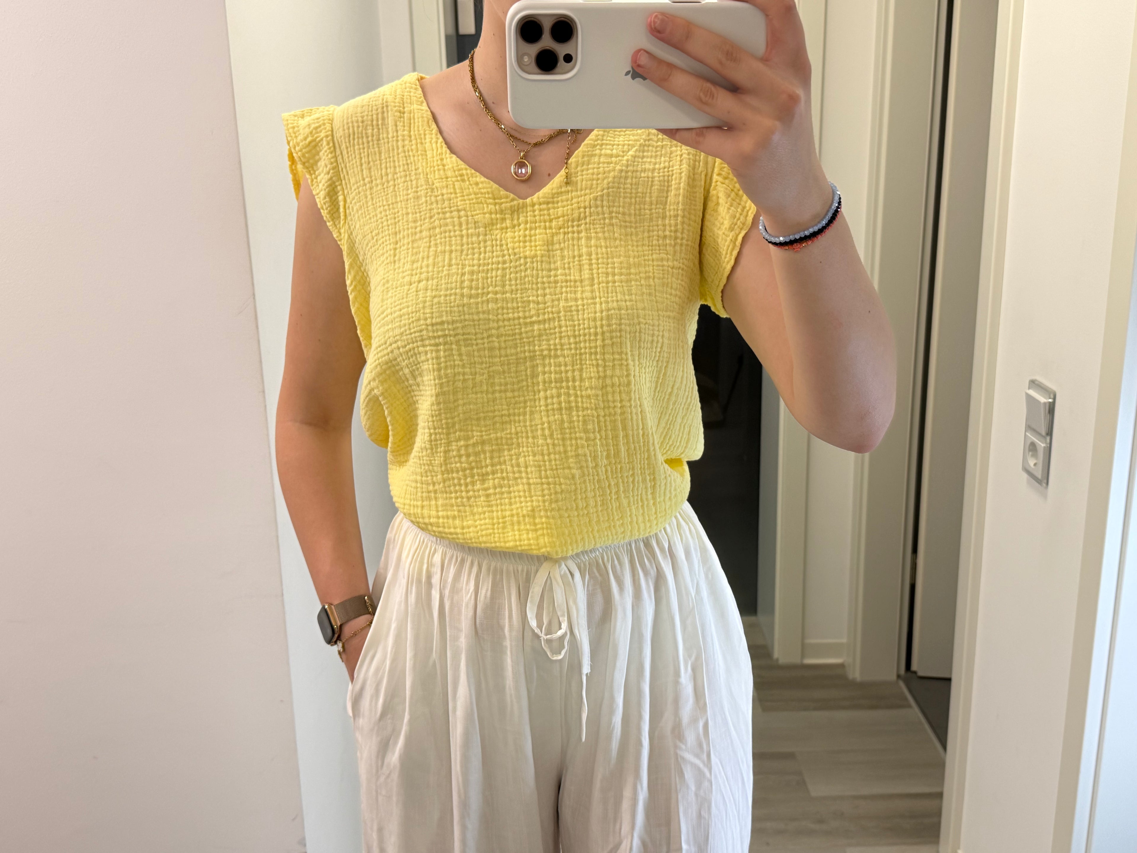 CELINE TOP – Gelb