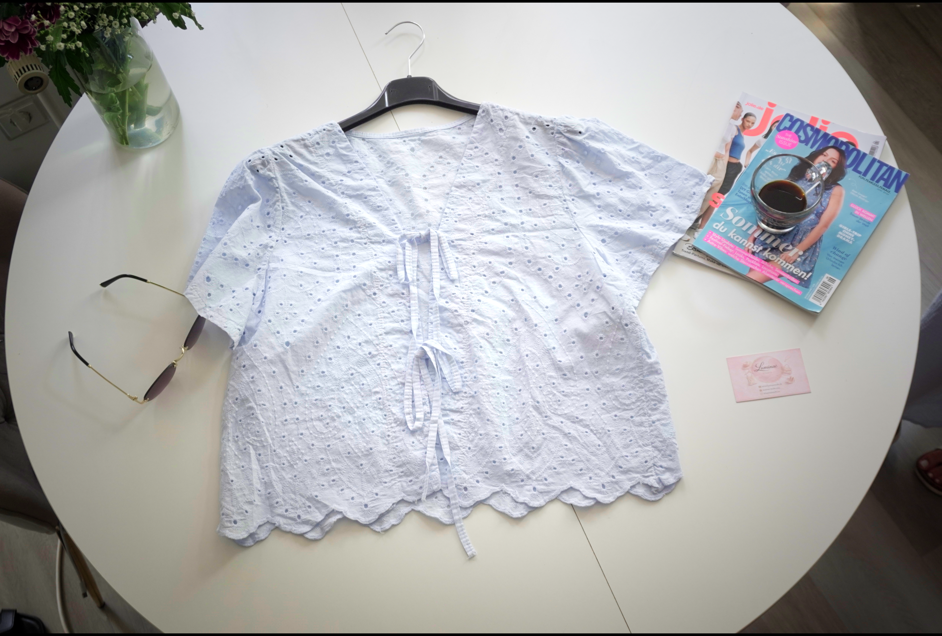 AMELIA BLUSE – Weiß