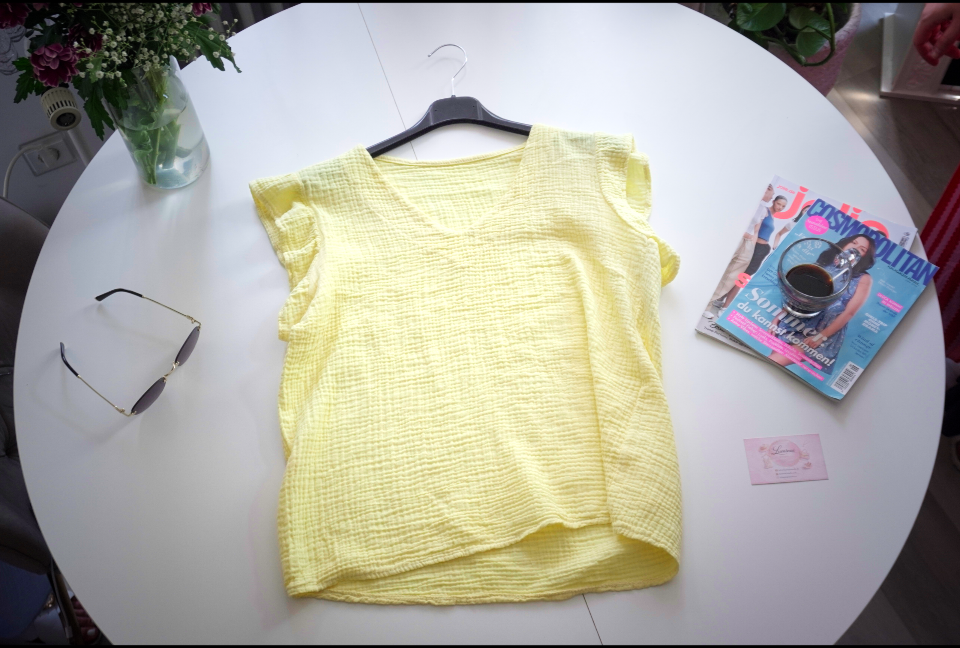 CELINE TOP – Gelb