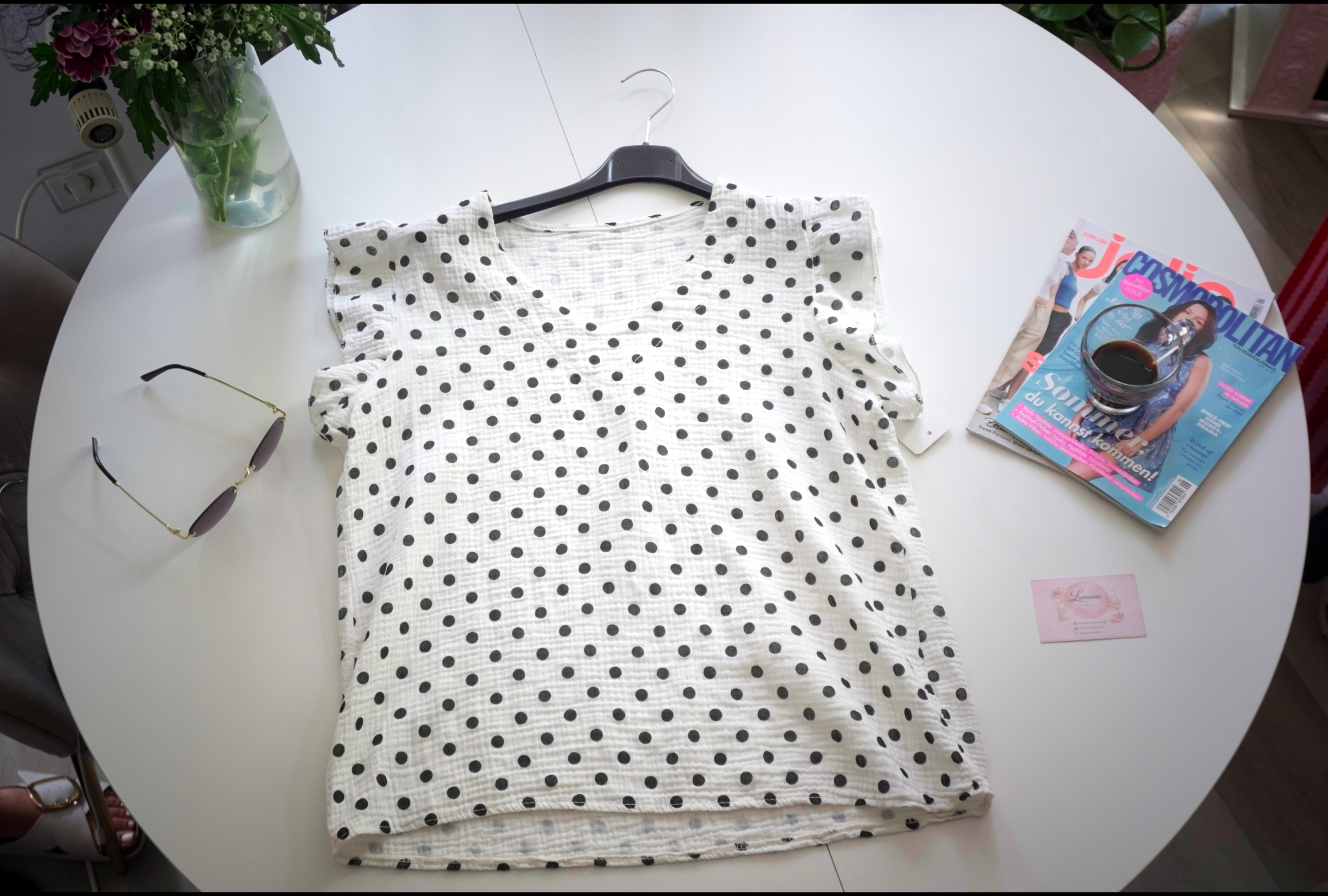 CELINE TOP – Polka Dot