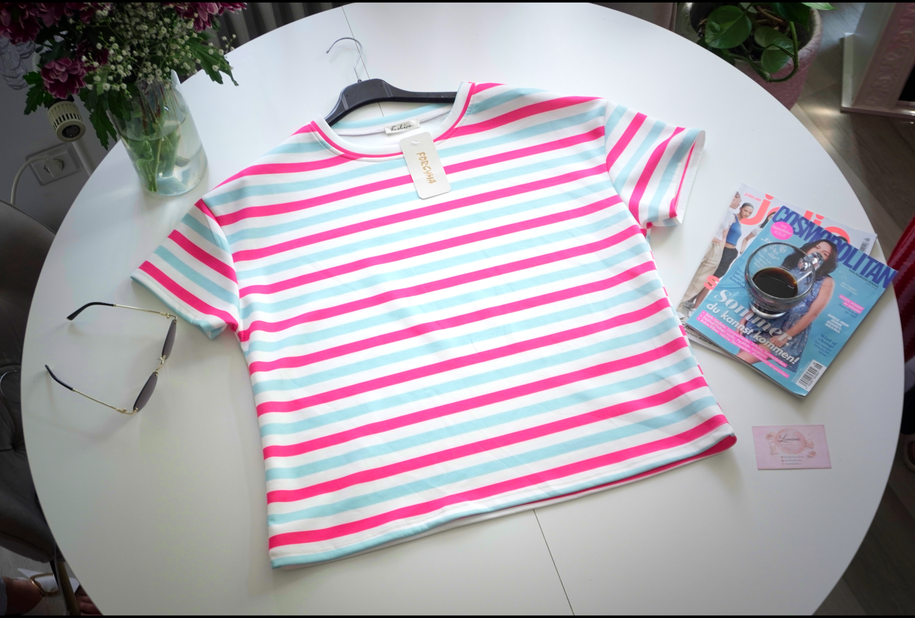 MIA SHIRT – Candy Stripes